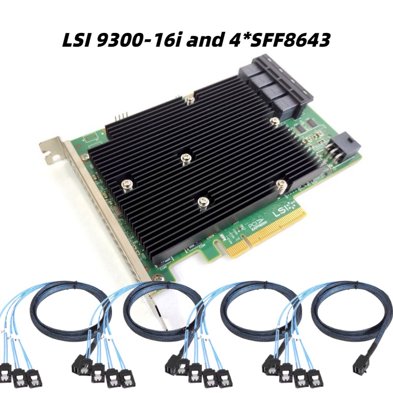 LSI SAS 9300-16i 12GB/S HBA BU - Lsi 9300 16I Hba It Mode incelemesi ve fiyatı