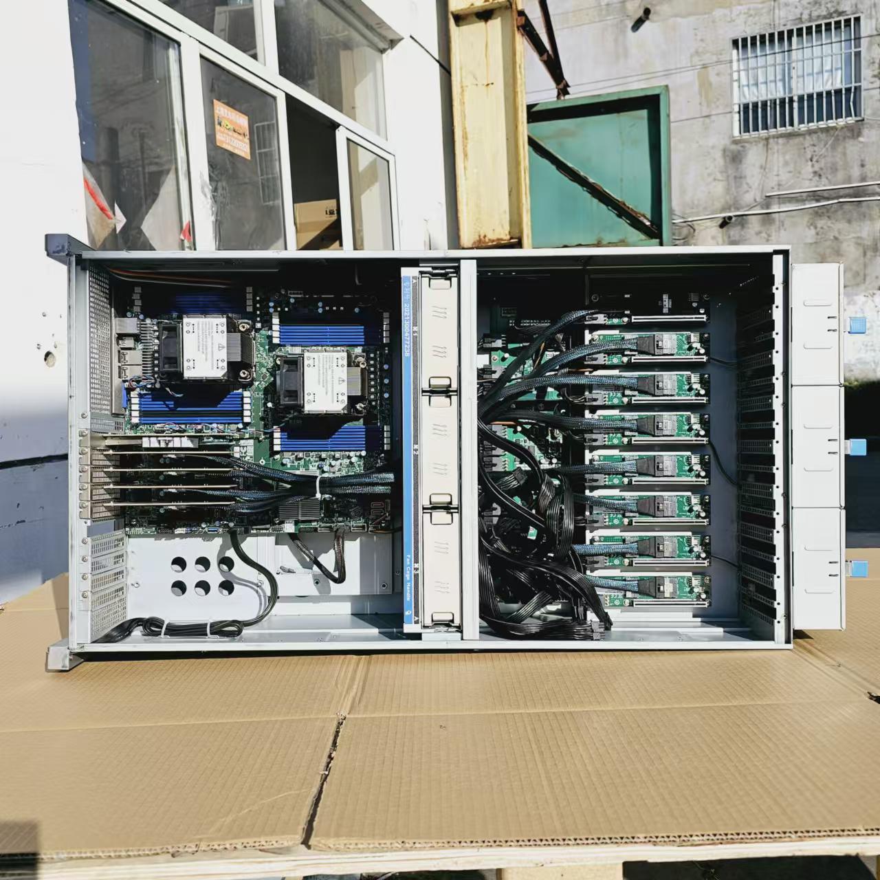 Demonte edilmiş X12DPI-N6 X12D - Platinum 8380 incelemesi ve fiyatı