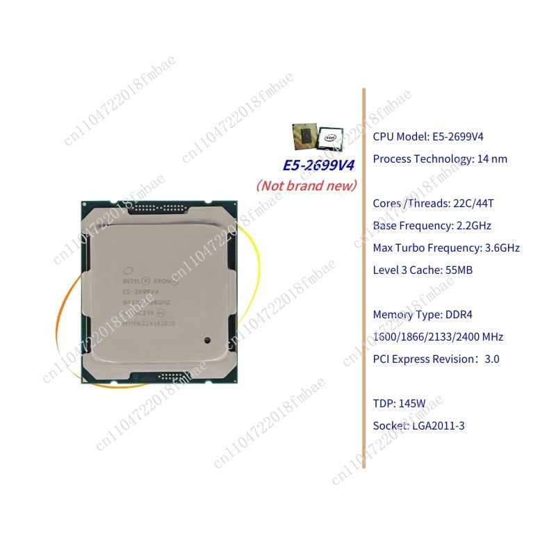 Masaüstü Bilgisayar Kombinasyo - E5 2699 V4 incelemesi ve fiyatı