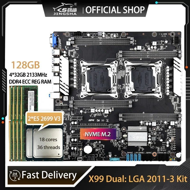 2*E5 2699 V3 ve 4*32GB=128GB D - E5 2699 V4 incelemesi ve fiyatı