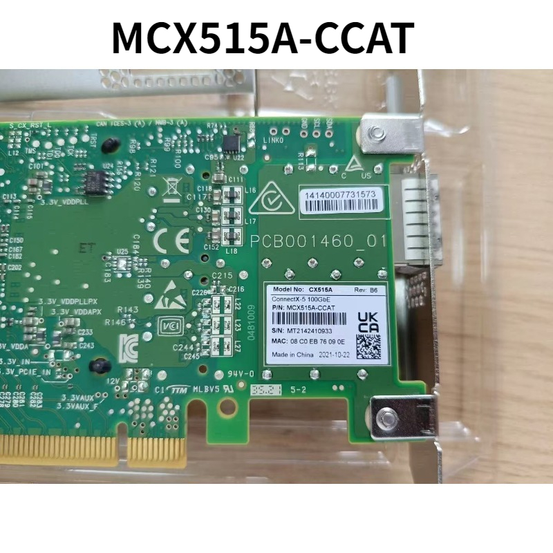 MCX515A-CCAT Mellanox ConnectX - 100Gbe Qsfp28 Network Card incelemesi ve fiyatı